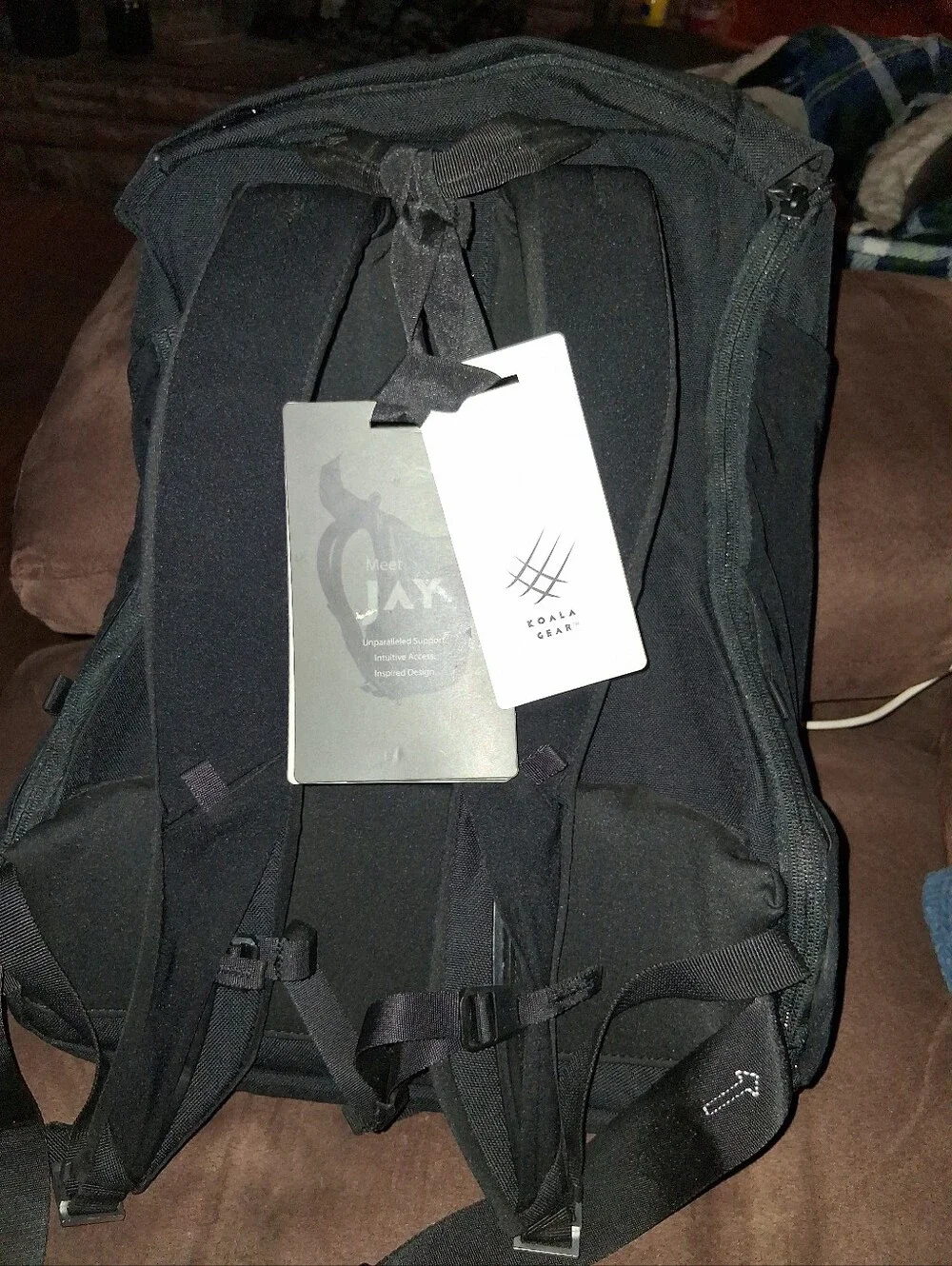 Koala Gear JAY Daypack Backpack - Black (New With Tags)